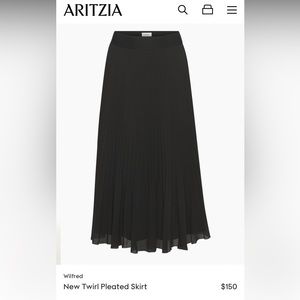 Wilfred Pleated Skirt (S)